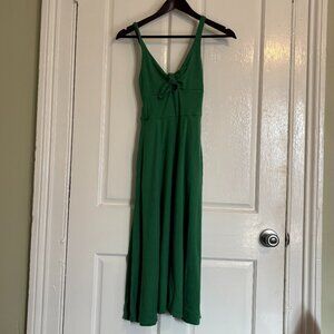 Reformation Kelly Green Jersey Dress XS